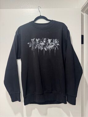 Vestige Palm Tree Crewneck Sweatshirt | Black | Medium